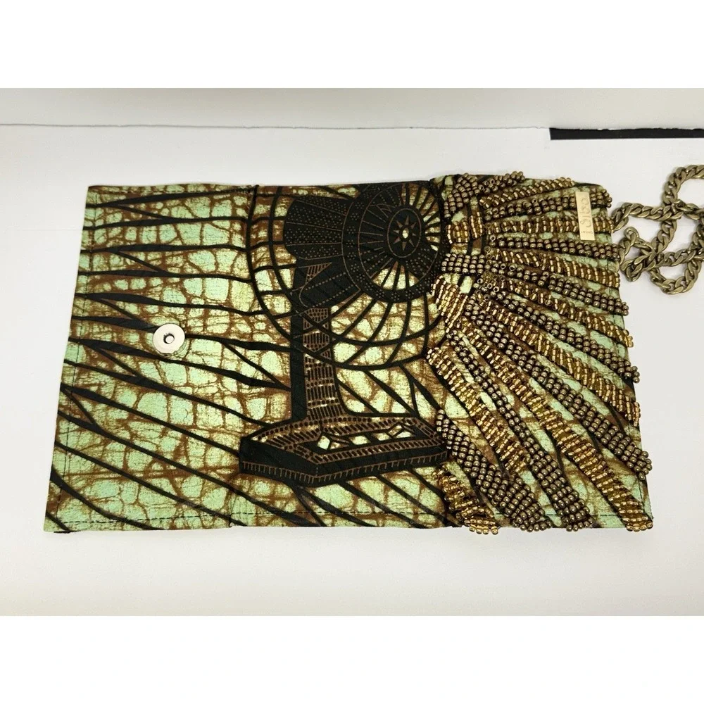 Retro‎ Beaded Wallet/clutch/Crossbody Bag